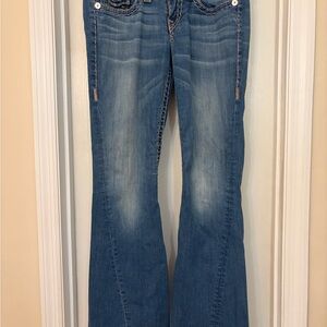 True Religion Jeans 29x32 World Tour section Joey Super T Made in USA Bootcut